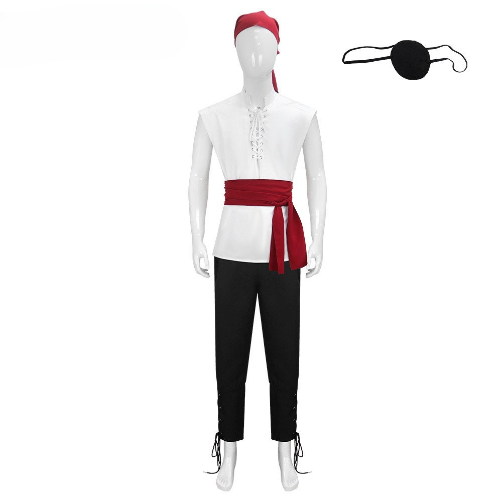 Shirts - Viking Men Renaissance Costume Set Medieval