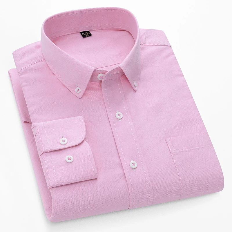 100% Cotton Oxford Long-Sleeve - Oxford Cotton Casual Shirt Business review and price