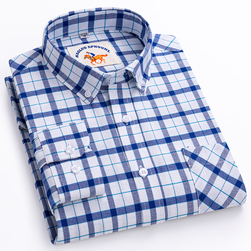 New in shirt over size 5xl lon - Oxford Cotton Casual Shirt Business review and price