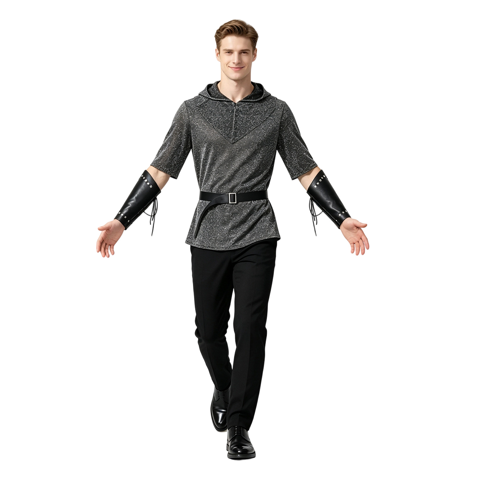 Medieval Knight Hooded Shirt C - Shirts review and price