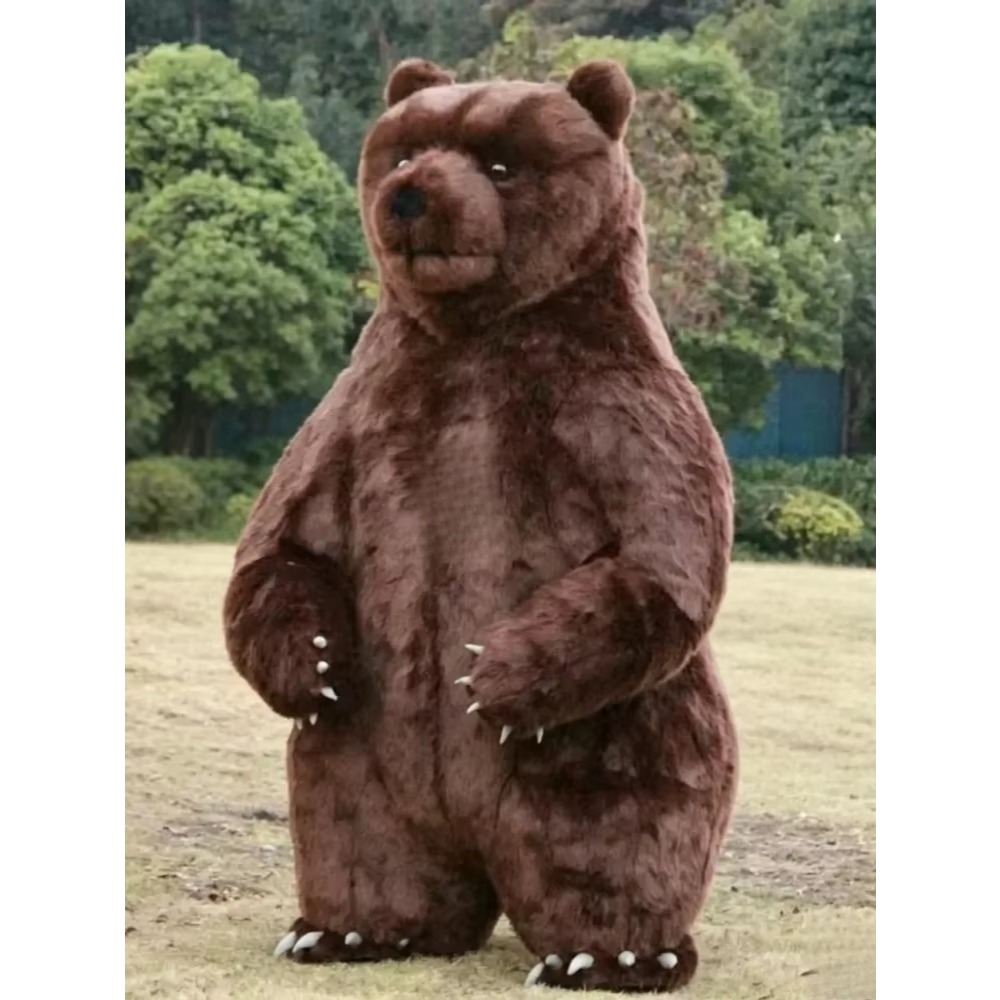 Inflatable Bear Mascot Costume - Suits review and price