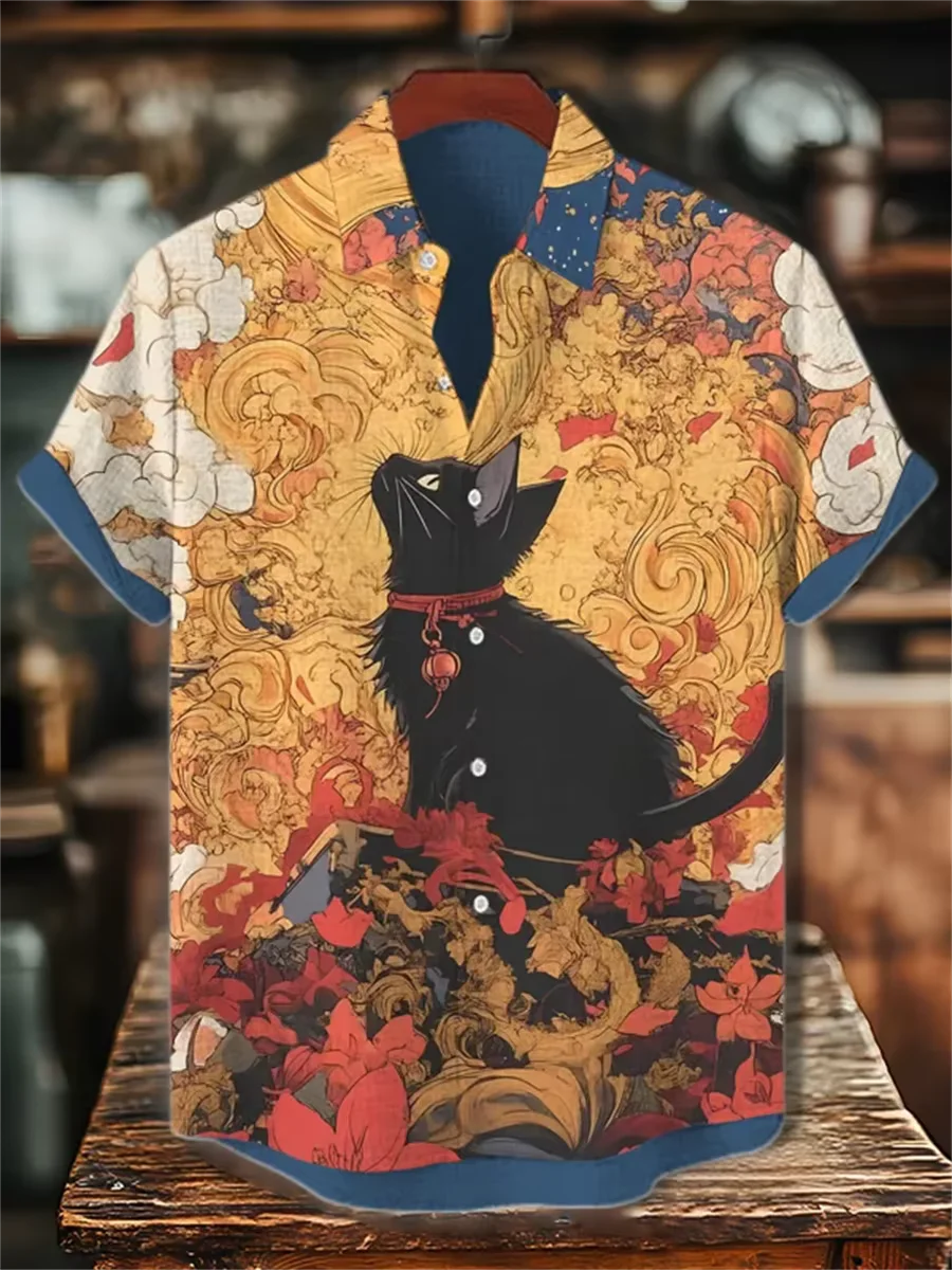 Men's Hawaiian Short Sleeve Sh - Vintage Hawaiian Floral Shirt review and price